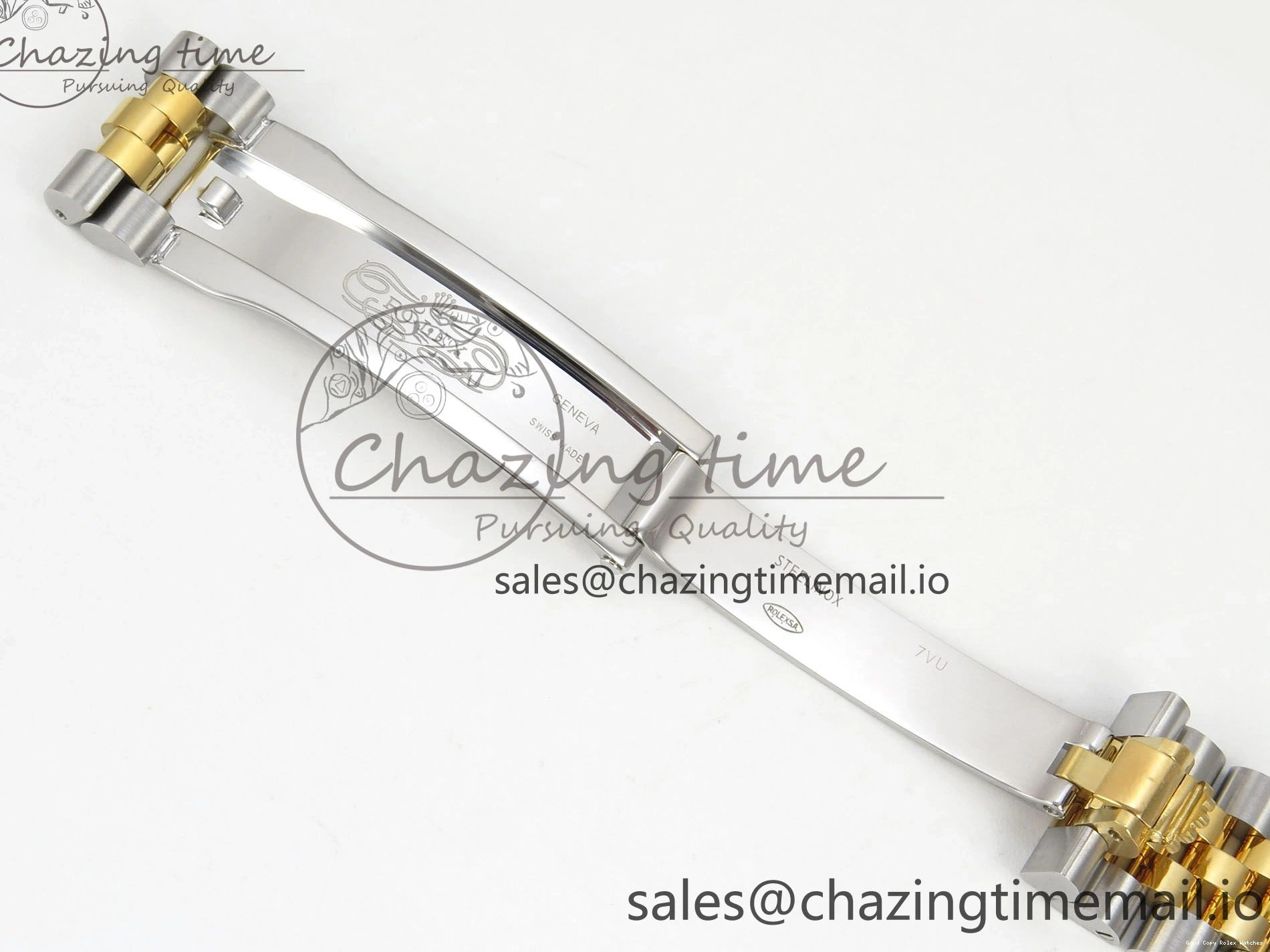 Good Copy Rolex Watches YG Diamonds Steel Bracelet 31 Jubilee THBF YG DateJust 1:1 Dial Edition Bezel SS 278383RBR 904L HZ Vibrant on Best 46 Diamonds Cal. 1220